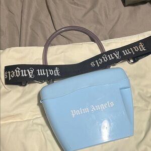 Palm Angels Sky Blue Crossbody Bag